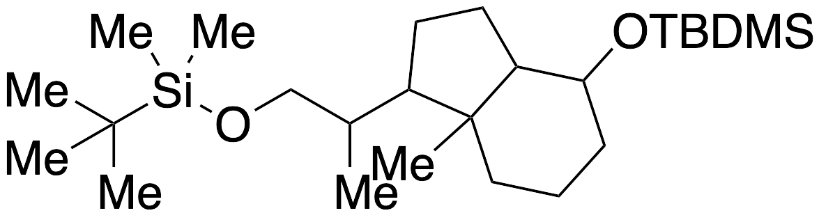 tert-Butyl(2-(4-((tert-butyldimethylsilyl)oxy)-7a-methyloctahydro-1H-inden-1-yl)propoxy)dimethylsilane