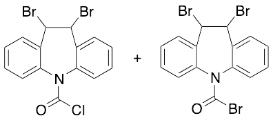 10,11-Dibromo-10,11-dihydro-5H-dibenzo[b,f]azepine-5-carbonyl Bromide