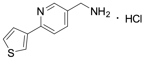(6-(Thiophen-3-yl)pyridin-3-yl)methanamine