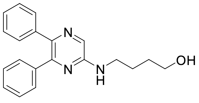 4-((5,6-Diphenylpyrazin-2-yl)amino)butan-1-ol