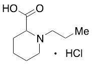 1-Propyl-2-piperidinecarboxylic Acid Hydrochloride
