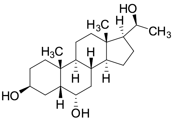 5b-Pregane-3b,6a,20S-triol-(S)-diastereomer