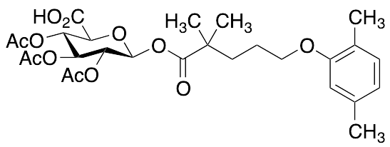 Gemfibrozil 1-O-b-D-(3,4,5-O-Triacetyl)glucuronide