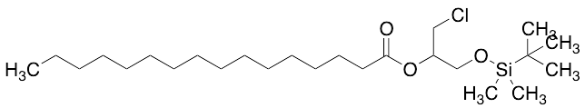 1-(Chloromethyl)-2-[(tert-butyldimethylsilyl)oxy]ethyl Ester Hexadecanoic Acid