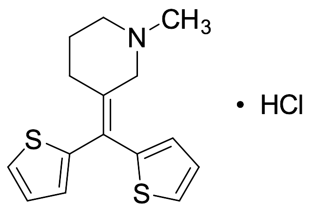 3-(Di-2-thienylmethylene)-1-methylpiperidine Hydrochloride