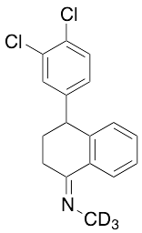 N-[4-(3,4-Dichlorophenyl)-3,4-dihydro-1(2H)-naphthalenylidene]methan-d3-amine