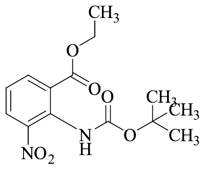 Ethyl 2-[[(1,1-dimethylethoxy)carbonyl]amino]-3-nitrobenzoate