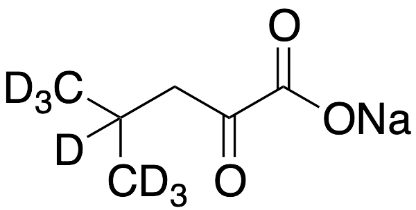 4-Methyl-2-oxovaleric Acid-d7 Sodium Salt