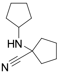 1-(Cyclopentylamino)cyclopentane-1-carbonitrile