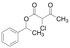 1-Phenylethyl 2-Chloro-3-oxobutanoate