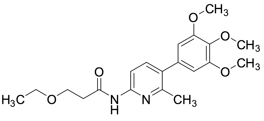 3-Ethoxy-N-(6-methyl-5-(3,4,5-trimethoxyphenyl)pyridin-2-yl)propanamide