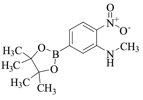 N-Methyl-2-nitro-5-(4,4,5,5-tetramethyl-1,3,2-dioxaborolan-2-yl)benzenamine
