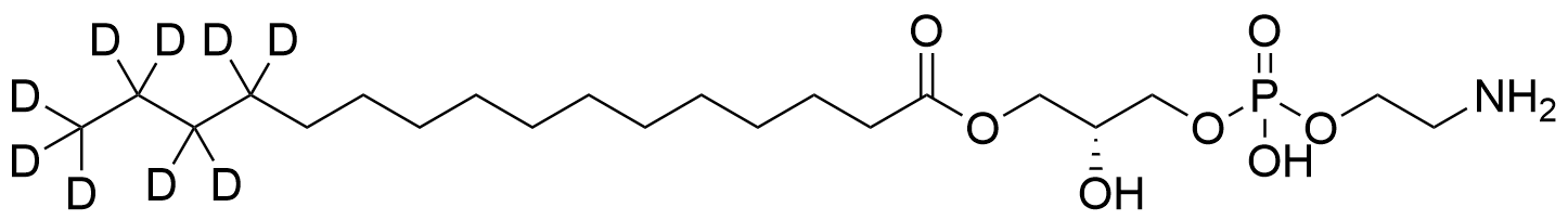 1-Palmitoyl-d9-2-hydroxy-sn-glycero-3-phosphatidylethanolamine