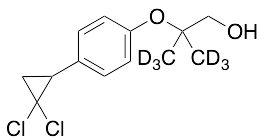 2-(4-(2,2-Dichlorocyclopropyl)phenoxy)-2-methylpropan-1-ol-d6