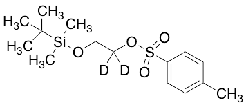 2-tert-Butyldimethylsilyloxyethyl Tosylate-d2