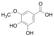 3,4-Dihydroxy-5-methoxybenzoic Acid