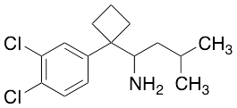 1-[1-(3,4-Dichlorophenyl)cyclobutyl]-3-methylbutan-1-amine