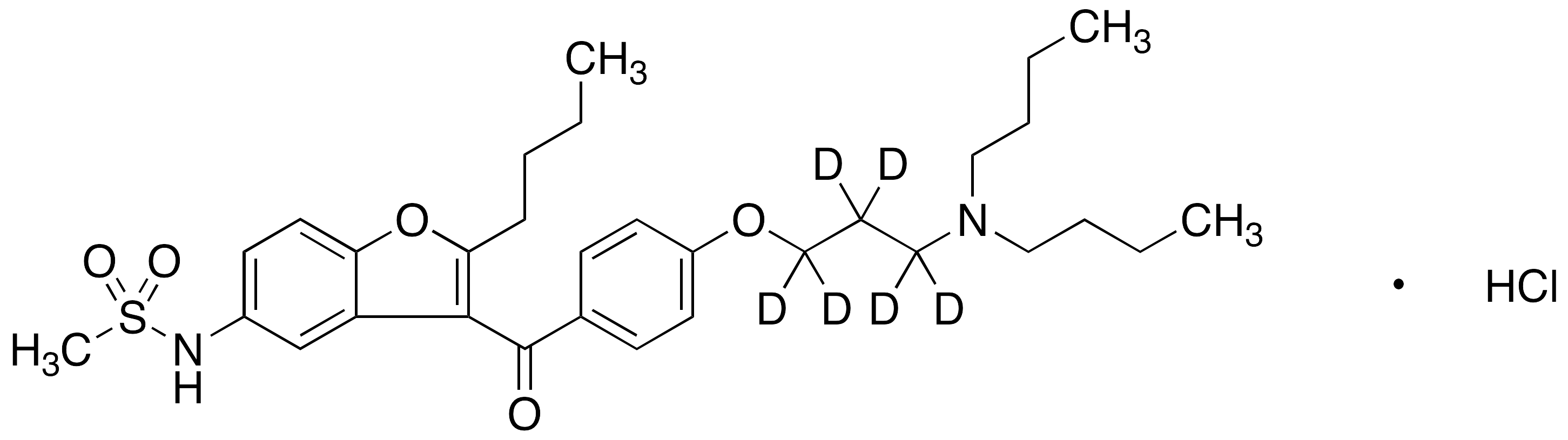 Dronedarone-d6 Hydrochloride