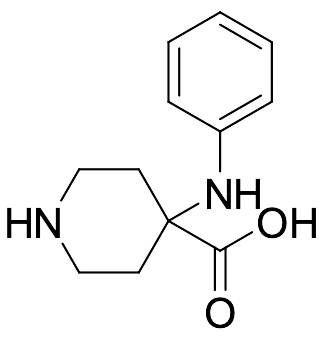 4-(N-Phenylamino)-4-carboxypiperidine