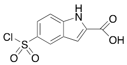 5-(Chlorosulfonyl)-1H-indole-2-carboxylic Acid