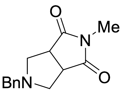 5-Benzyl-2-methyl-tetrahydro-pyrrolo[3,4-c]pyrrole-1,3-dione