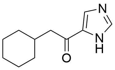 2-Cyclohexyl-1-(1H-imidazol-5-yl)ethanone