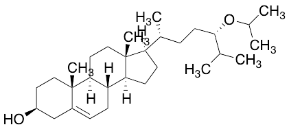 (2R,5S)-(1'-Isopropoxy-2'-methylpropyl)-5-cholenate--3beta-ol