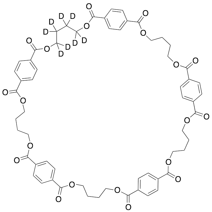 Cyclopentakis(1,4-butylene Terephthalate)-d8