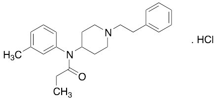 (±)-trans-3-methyl Fentanyl (hydrochloride) [A neat solid]