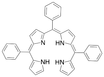 2-[[1,5-Dihydro-5-(phenyl-1H-pyrrol-2-ylmethylene)-2H-pyrrol-2-ylidene]phenylmethyl]-5-(phenyl-2H-pyrrol-2-ylidenemethyl)-1H-pyrrole