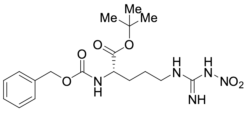 tert-Butyl N2-((benzyloxy)carbonyl)-Nw-nitro-L-argininate
