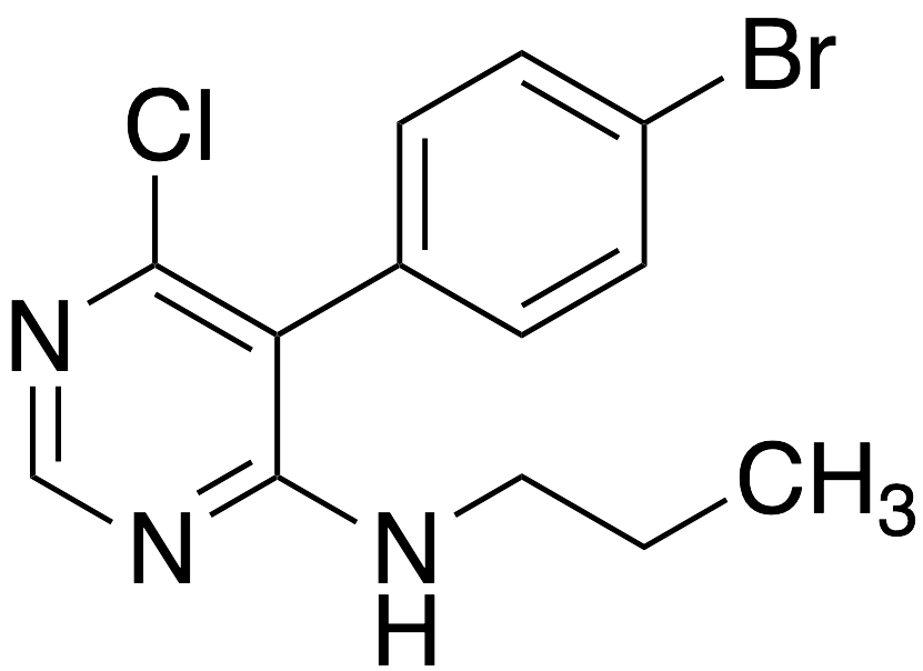 5-(4-Bromophenyl)-6-chloro-N-propylpyrimidin-4-amine