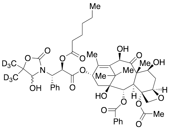 Hexanoyl Docetaxel Metabolites M1 and M3-d6(Mixture of Diastereomers)