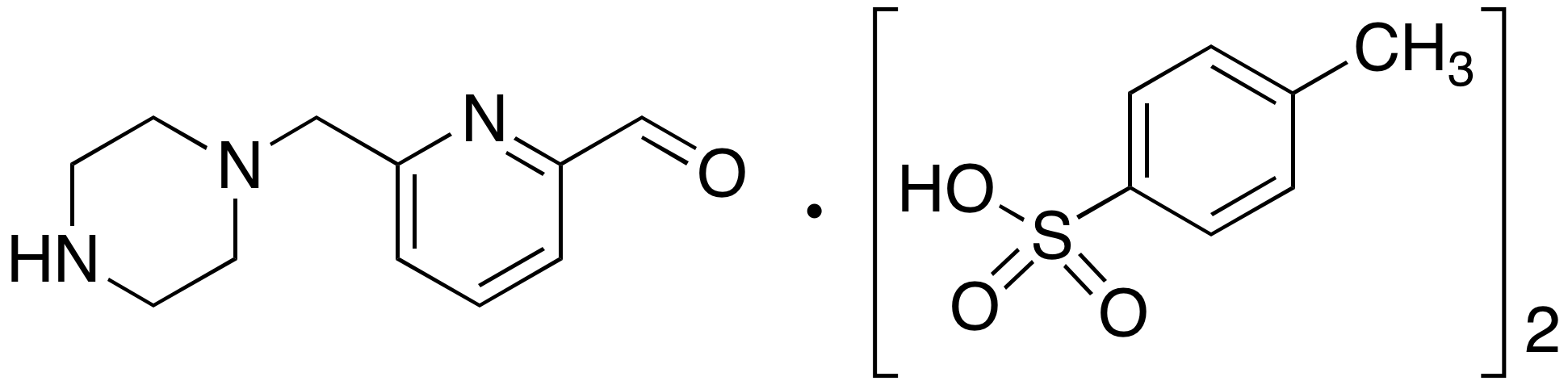 6-​(1-​Piperazinylmethyl)​-​2-​pyridinecarboxaldehy​de Bistosylate Salt