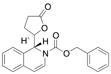 (R, R)-rel-2-Benzyloxycarbonyl-1-(tetrahydro-5-oxo-2-furanyl)-2(1H)-Isoquinoline