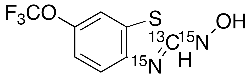 N-Hydroxy Riluzole-13C,15N2