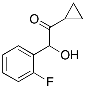 1-Cyclopropyl-2-(2-fluorophenyl)-2-hydroxy-ethanone