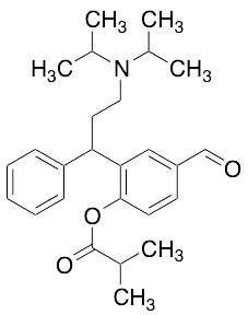 2-(3-(Diisopropylamino)-1-phenylpropyl)-4-formylphenyl Isobutyrate