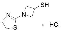 1-(4,5-Dihydro-2-thiazolyl)-3-azetidinethiol Hydrochloride