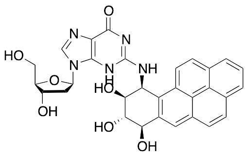 [7R-(7alpha,8beta,9alpha,10alpha)]-2'-deoxy-N-(7,8,9,10-tetrahydro-7,8,9-trihydroxybenzo[a]pyren-10-yl)guanosine