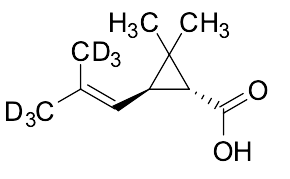 (+)-trans-Chrysanthemic Acid-D6
