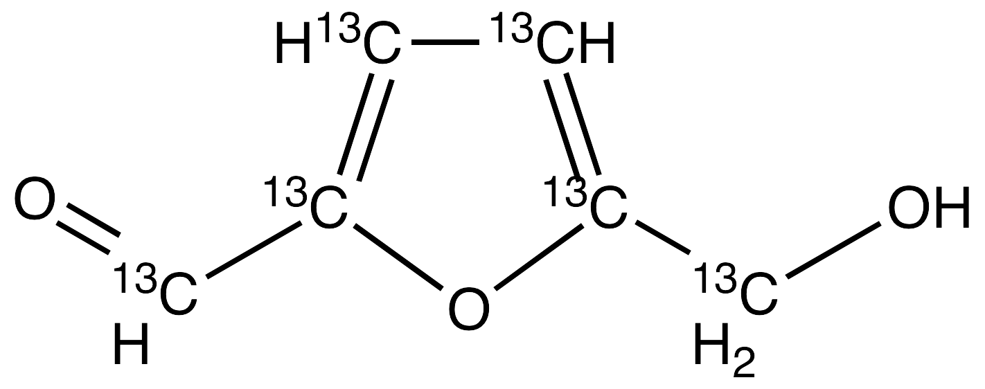 5-Hydroxymethyl-2-furaldehyde-13C6