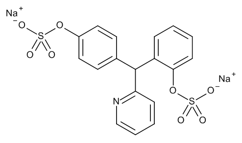 2-[(RS)-(Pyridin-2-yl)[4-(sulphonatooxy)phenyl]methyl]phenyl Disodium Sulphate (2,4'-[(Pyridin-2-yl)methylene]bisphenyl Bis(Sodium Sulphate))