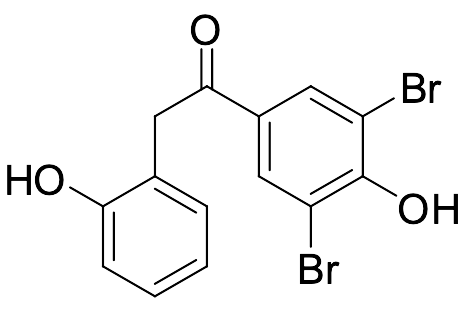 1-(3,5-Dibromo-4-hydroxyphenyl)-2-(2-hydroxyphenyl)ethanone