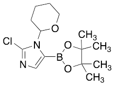 2-Chloro-1-(tetrahydro-2H-pyran-2-yl)-1H-imidazole-5-boronic Acid Pinacol Ester
