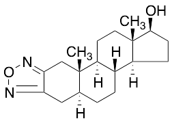 [3,2-c]Furazan-5Alpha-androstan-17Beta-ol [A crystalline solid]