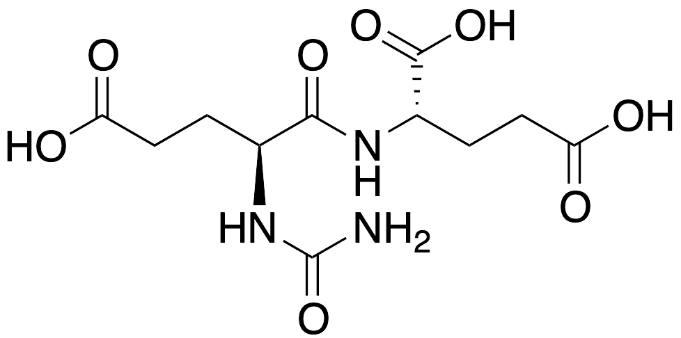 (S)-2-((S)-4-Carboxy-2-ureidobutanamido)pentanedioic Acid