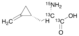 (S)-Hypoglycine A-13C2,15N