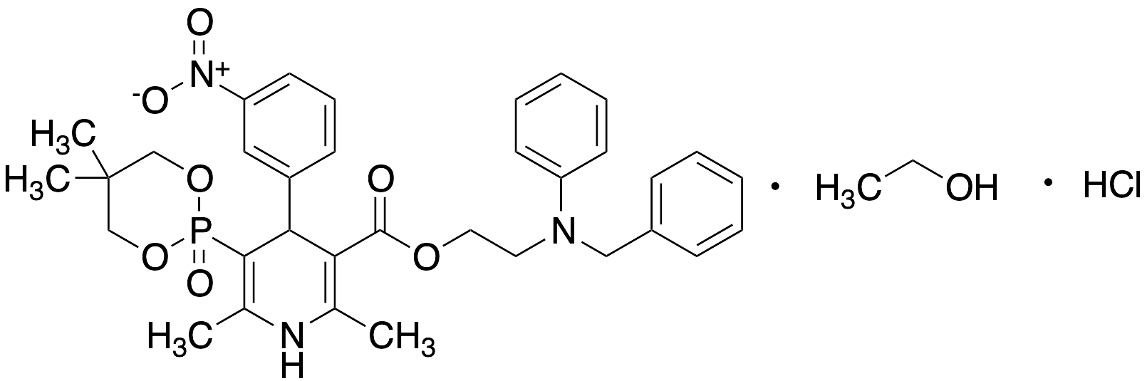 Efonidipine Hydrochloride Monoethanolate