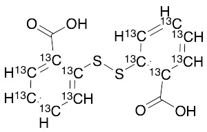2,2'-Dithiobisbenzoic-13C12 Acid